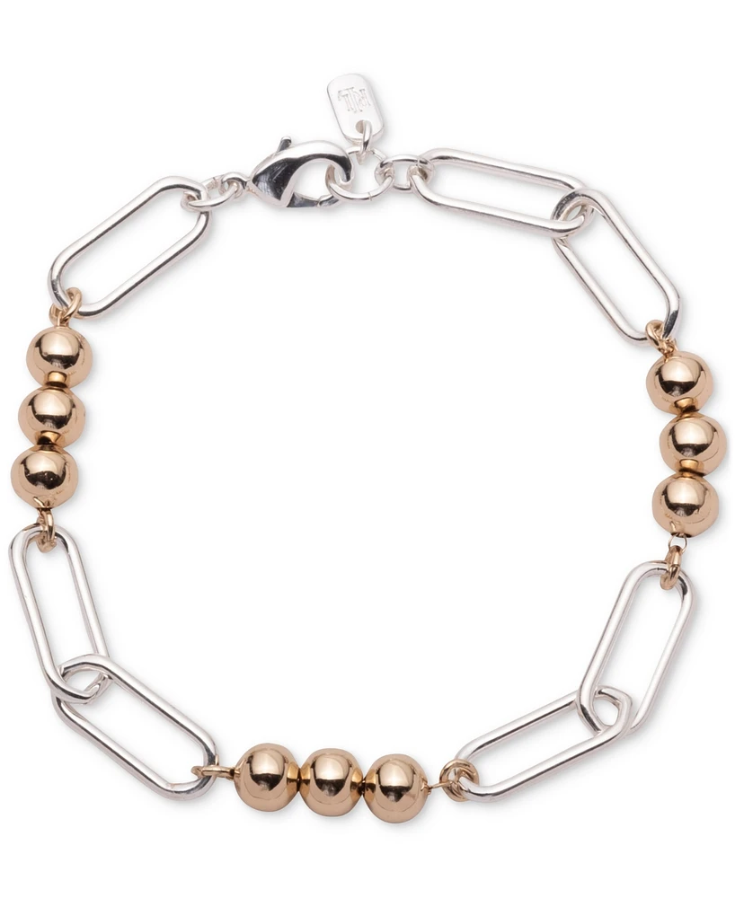 Lauren Ralph Lauren Beaded Link Flex Bracelet