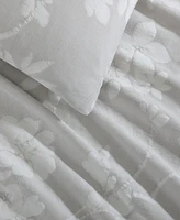 Calvin Klein Spring Branches Cotton Jacquard 3-Pc. Comforter Set