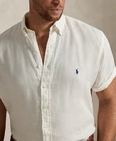 Polo Ralph Lauren Men's Big & Tall Linen Shirt