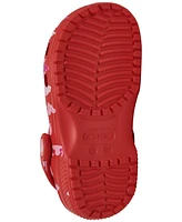 Crocs Toddler Girls' Valentine's Day Classic Clogs from Finish Line