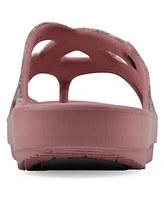 White Mountain Women's Rip Round Toe Flat Sandals
