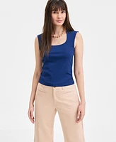 On 34th Women's Knit Scoop-Neck Raglan-Cap-Sleeve Top, Exclusively at Macy's