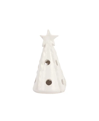 Vietri Foresta Mini Ribbon Tree Candle Holder