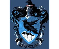 Harry Potter Ravenclaw Crest Men's Navy Heather T-Shirt