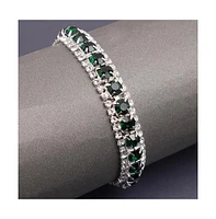 Stripe Tennis Bracelet