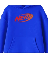 Nerf Logo Long Sleeve Royal Blue Boy's Hooded Sweatshirt-Medium