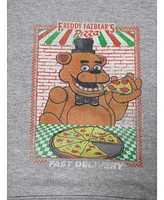 Five Nights at Freddy's Boys Pizza Ad Heather Grey Sweatshirt-xl