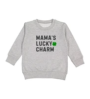 Sweet Wink Toddler Boys Mama's Lucky Charm St. Patrick's Day Sweatshirt