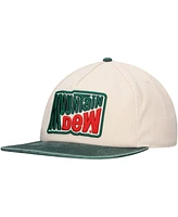 Lids Men's Cream Mountain Dew Retro Golfer Snapback Hat