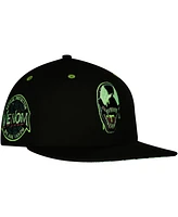 Lids Men's Black Venom Radioactive Glow-in-the-Dark Fitted Hat