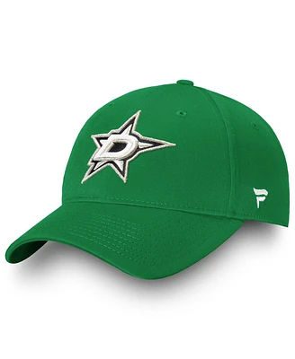 Fanatics Men's Kelly Green Dallas Stars Core Adjustable Hat