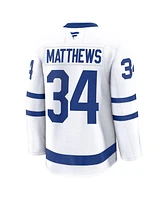 Fanatics Men's Auston Matthews White Toronto Maple Leaf's Away Premium Jersey