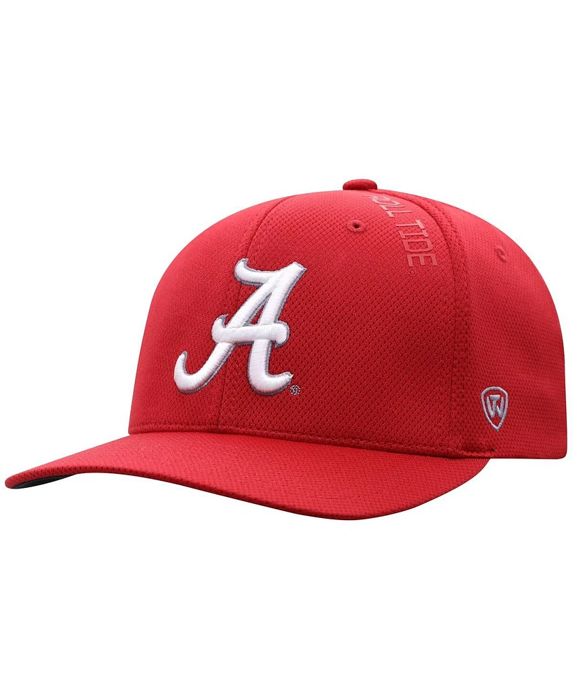 Top of the World Men's Crimson Alabama Crimson Tide Reflex 2.0 Flex Fit Hat