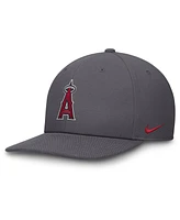 Nike Men's Gray Los Angeles Angels Pro Performance Snapback Hat