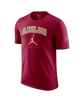 Jordan Men's and Women's Wine Cleveland Cavaliers Essential Cities T-Shirt