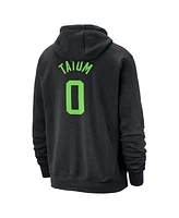 Nike Men's Jayson Tatum Black Boston Celtics 2024/25 City Edition Name Number Pullover Hoodie