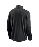 Nike Men's Black Chicago White Sox Franchise Logo Pacer Performance Half-Zip Top