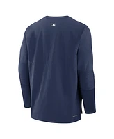 Nike Men's Navy Tampa Bay Rays Authentic Collection Player Performance Pullover Sweatshirt