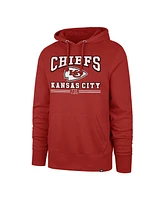 '47 Brand Men's Red Kansas City Chiefs Packed House Headline Pullover Hoodie