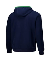 Columbia Men's Navy Notre Dame Fighting Irish Flanker Fleece Pullover Hoodie