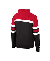 Mitchell & Ness Men's Black/Red Ohio State Buckeyes Head Coach Pullover Hoodie