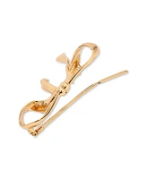 Ettika Bow Gold Tone Barrette