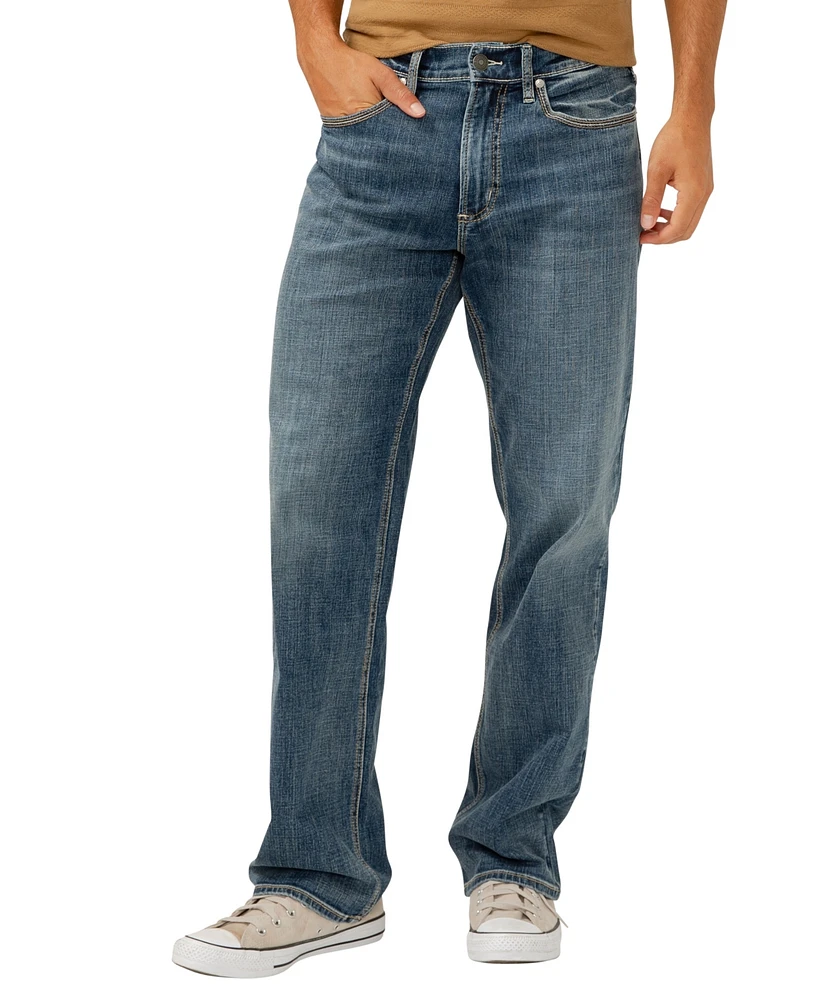 Silver Jeans Co. Men's Gordie Relaxed Fit Straight Leg
