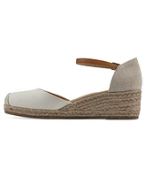 White Mountain Women's Maintain Espadrille Wedge Sandals