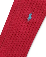 Polo Ralph Lauren Men's Cotton Rib Crew Socks