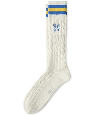 Polo Ralph Lauren Men's Cricket Cable Crew Socks