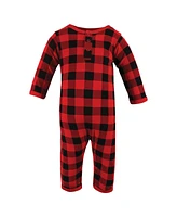 Hudson Baby Boys Unisex Cotton Coveralls