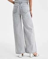 On 34th Women's High-Rise Wide-Leg Jeans, Exclusively at Macy's