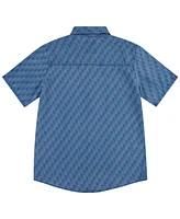 Levi's Big Boys Checkered Denim Shirt