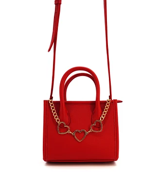 Like Dreams Valentina Heart Chain Mini Crossbody Bag