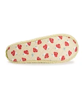 Muk Luks Women's Travel Ballerina Slipper with Patch