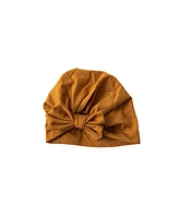 Earth Baby Outfitters Baby Girls 2-Piece Bow Hat and Headband Set