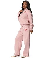 Edikted Womens Someone Loves You Sweatpants