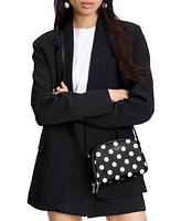 Kate Spade New York Devin Dot Double Zip Dome Crossbody Bag