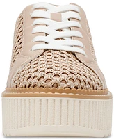 Dv Dolce Vita Women's Becky Platform Crochet Lace-Up Sneakers