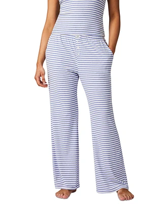 Gap Women's Ribbed Mid-Rise Lounge Pajama Pants