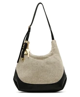 Madden Girl Fayew Woven Small Hobo Bag