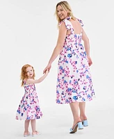 On 34th Womens Little Girl Mommy Me Matching Floral Print Dress Exclusively At Macys