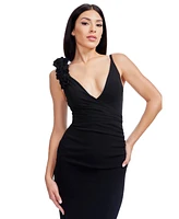 Dress the Population Women's Nissa Ruffled Midi