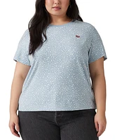 Levi's Plus Cotton The Perfect Scattered-Floral Tee