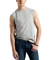 Men's Sleeveless Crew Neck Relaxed Tank Top