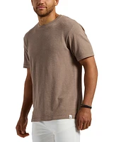 Men's Waffle Knit Short Sleeve Crewneck T-Shirt