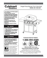 Cuisinart Propel+ Four-Burner 3-in-1 Gas Grill