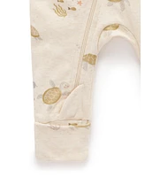 Purebaby Baby Zip Coverall