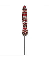 9-Foot Patio Umbrella with Push Button Tilt and Crank