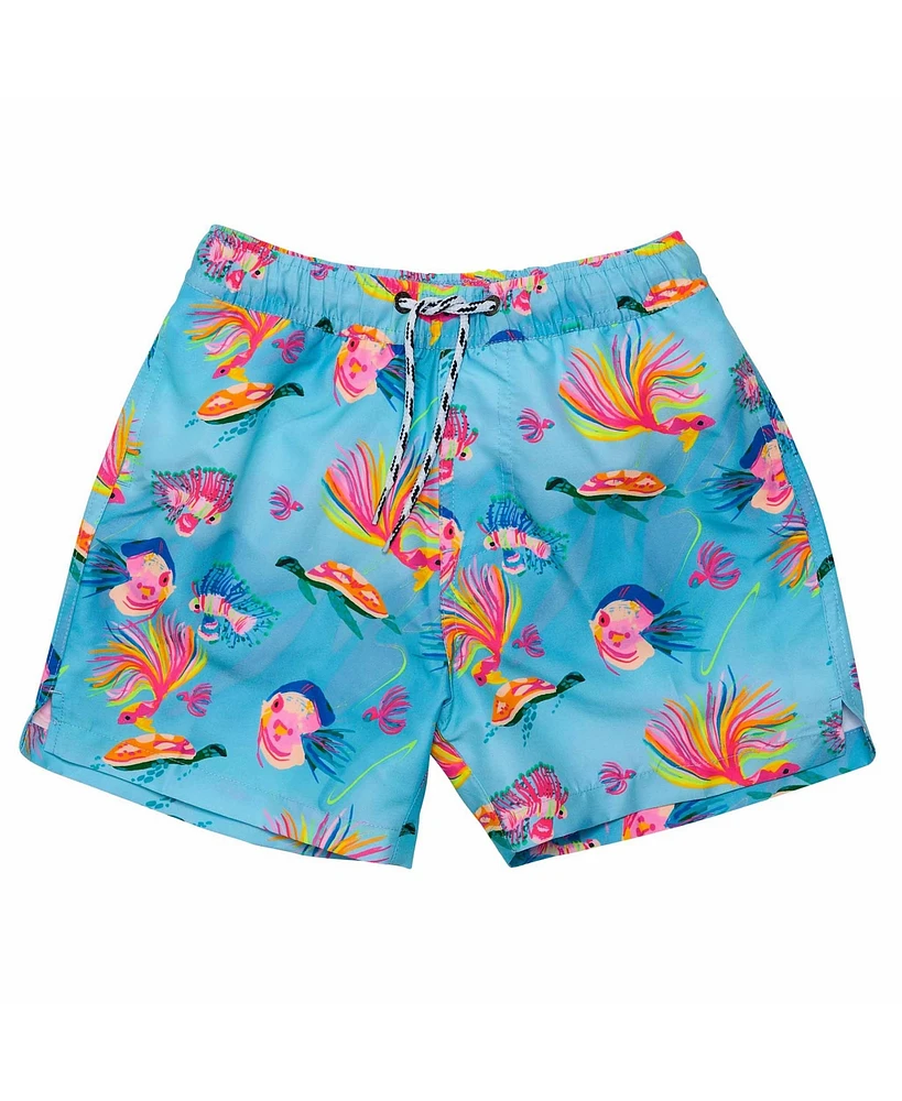 Kaleido Fish Sustainable Swim Short